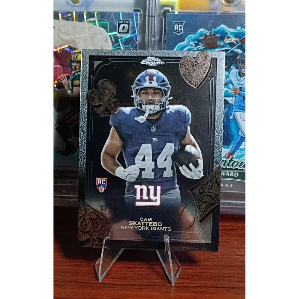 2025 Topps Chrome - Fortune 15 Cam Skattebo #F15-27 (RC)